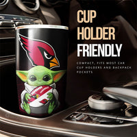 Arizona Cardinals Tumbler Cup Custom Car Accessories For Fan