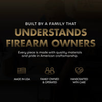 Hidden Gun Storage Cabinet Deer Buck Whitetail Wood Firearm Safe Concealment Furniture Wall Art