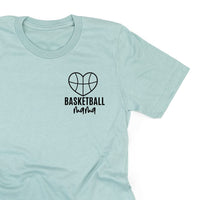 Basketball Mama - (Pocket Size) - Unisex Tee