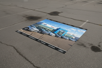 Backdrop Step & Repeat Banner Stand Kit