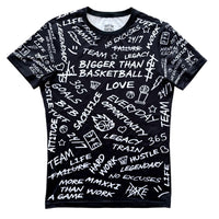 Emotions - Performance Compression T-Shirt - Black