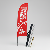 Straight Flags Buy-Rite Feather Flag