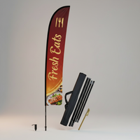 Straight Flags Buy-Rite Feather Flag