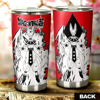Beerus Tumbler Cup Custom Car Accessories Manga Style For Fans