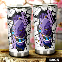 Beerus Tumbler Cup Custom