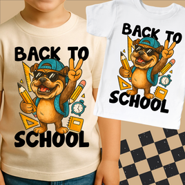 Back To School Bulldogs Mascot Shirt - Back To School Tee