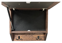 Birds in a Tree Gun Concealment Decor - Handcrafted Wooden Gun Cabinets - Gun Shelf Hidden Storage for Rifles, Shotguns, & Handguns - Quick Access Hidden Wall Safe