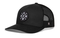 Birmingham Trucker Hat  |  Black BHM X Snapback