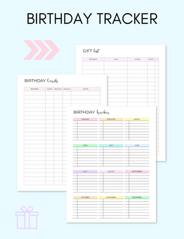 Birthday Tracker