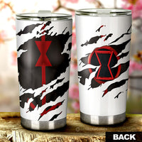 Black Widow Tumbler Cup Custom Car Accessories