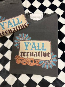 Yallternative graphic tee - Comfort Colors
