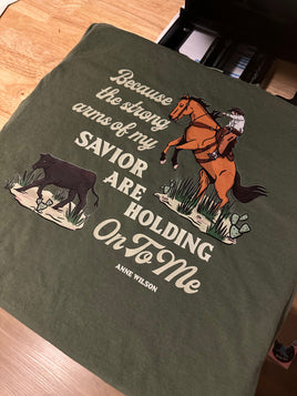 Strong Arms of the savior - comfort colors