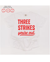 Three Strikes You're Out (bd) - Comfort Colors Tee