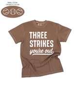 Three Strikes You're Out (bd) - Comfort Colors Tee