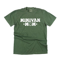 Minivan Mom - Smiley Face (f & b) - Comfort Colors Tee