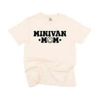Minivan Mom - Smiley Face (f & b) - Comfort Colors Tee