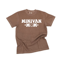 Minivan Mom - Smiley Face (f & b) - Comfort Colors Tee