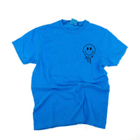 Living My Best Home School Life - Melty Smiley (pf & b) - Comfort Colors Tee