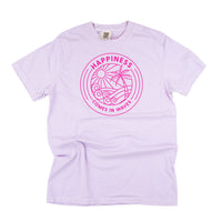 Happiness Comes In Waves - Comfort Colors Tee