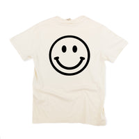 Minivan Mom - Smiley Face (f & b) - Comfort Colors Tee