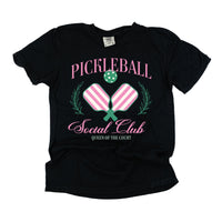 Pickleball Social Club (Girl's Girl Version) - Comfort Colors Tee