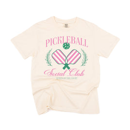 Pickleball Social Club (Girl's Girl Version) - Comfort Colors Tee