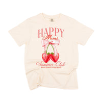 Happy Moms Summer Club (Girl's Girl Version) - Comfort Colors Tee