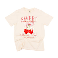 Sweet Sumertime Social Club (Girl's Girl Version) - Comfort Colors Tee