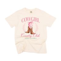 Cowgirl Country Club (Girl's Girl Version) - Comfort Colors Tee