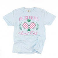 Pickleball Social Club (Girl's Girl Version) - Comfort Colors Tee