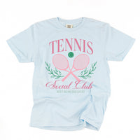 Tennis Social Club (Girl's Girl Version) - Comfort Colors Tee