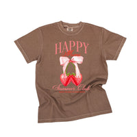 Happy Moms Summer Club (Girl's Girl Version) - Comfort Colors Tee