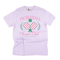 Pickleball Social Club (Girl's Girl Version) - Comfort Colors Tee