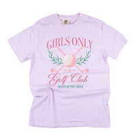 Girls Only Golf Club (Girl's Girl Version) - Comfort Colors Tee