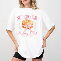 Sourdough Baking Club (Girl's Girl Version) - Comfort Colors Tee