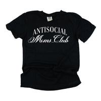 Text Only - Antisocial Moms Club - Comfort Colors Tee