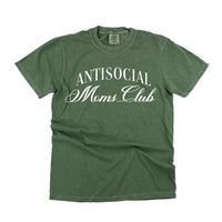 Text Only - Antisocial Moms Club - Comfort Colors Tee