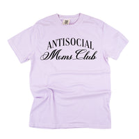 Text Only - Antisocial Moms Club - Comfort Colors Tee