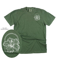 Look At You Blooming Through It All (pf&b) - Comfort Colors Tee