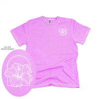 Look At You Blooming Through It All (pf&b) - Comfort Colors Tee