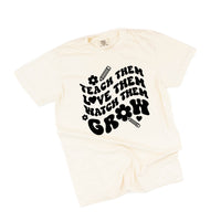 Teach Them Love Them Watch Them Grow (Back to School Version) - Comfort Colors Tee