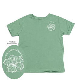 Look At You Blooming Through It All (pf&b) - Child Tee