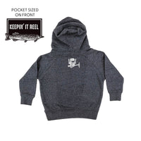 Keepin' It Reel - Fishing Reel (pf&b) - Child HOODIE