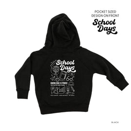 School Days - School Day Items (pf & b) - Child HOODIE