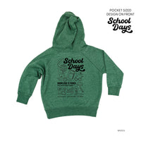 School Days - School Day Items (pf & b) - Child HOODIE