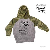 School Days - School Day Items (pf & b) - Child HOODIE