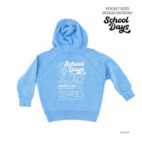 School Days - School Day Items (pf & b) - Child HOODIE