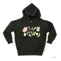 Watercolor School Supplies - Child HOODIE