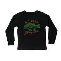 Big Bass Fishing Club - Child Long Sleeve Tee