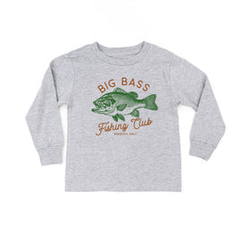 Big Bass Fishing Club - Child Long Sleeve Tee